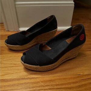 Tory Burch Wedge Navy 7